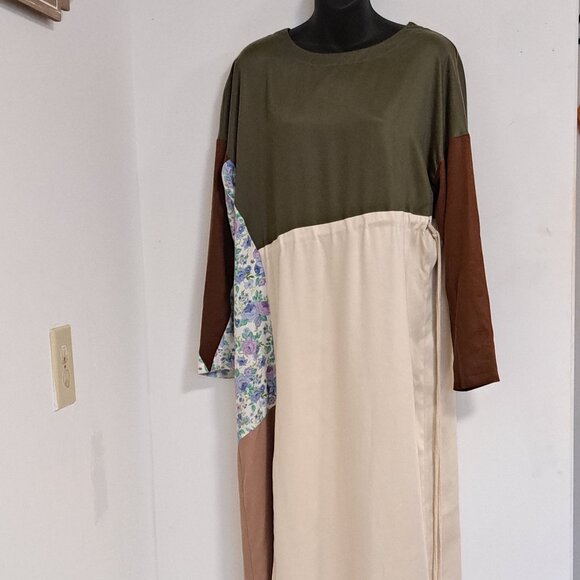Walk of Shame Long Sleeve Maxi Dress Misses Size Medium - Picture 1 of 12